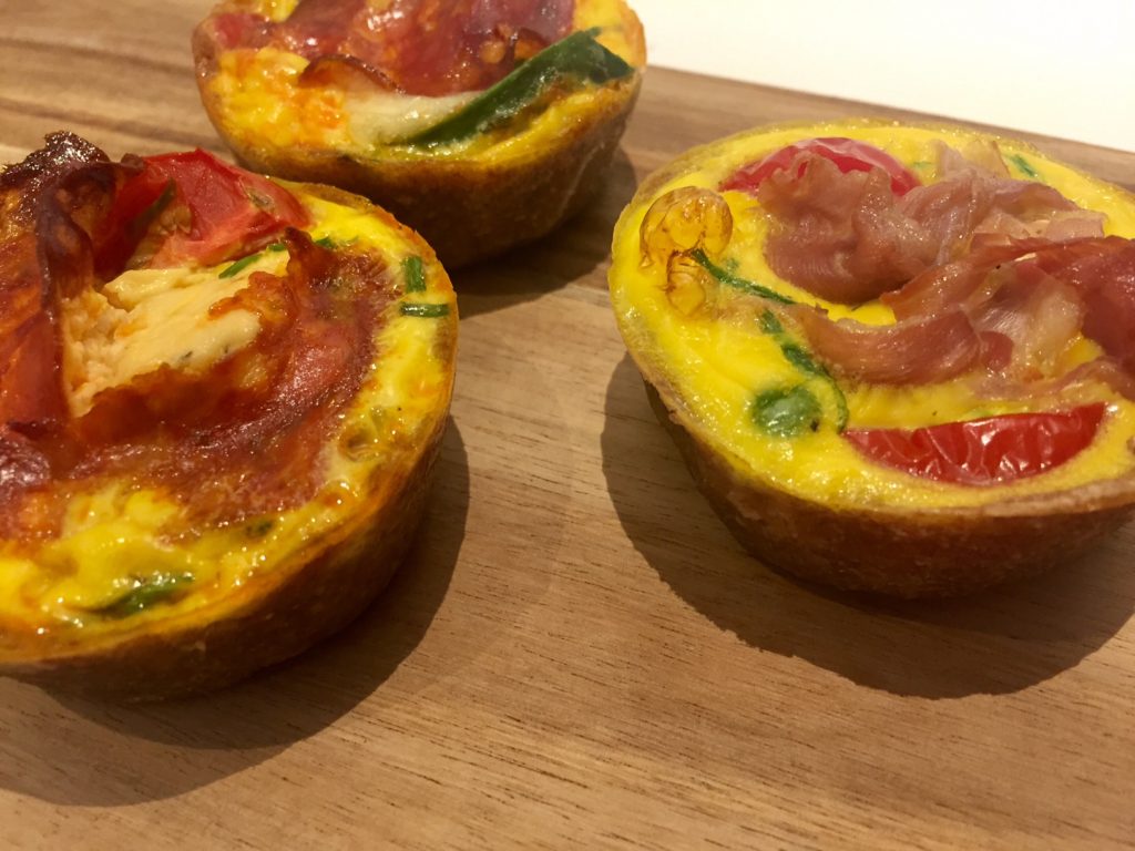 Madfilosofie.dk Sunde madpakketærter forklædt som muffins